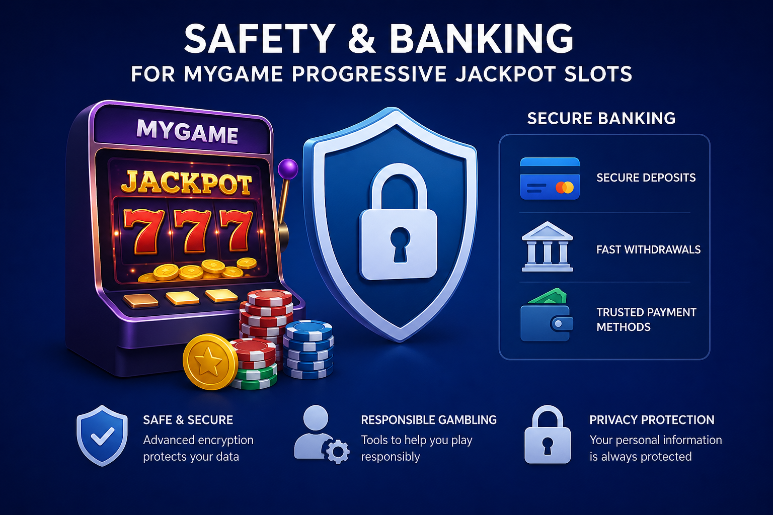 MyGame - Safety and Banking for MyGame Progressive Jackpot Slots - mygame88a