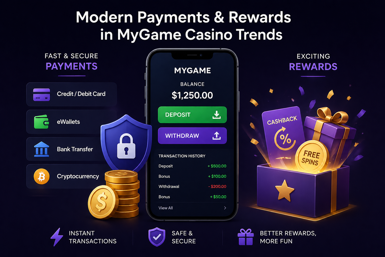 MyGame - Modern Payments and Rewards in MyGame Casino Trends - mygame88a