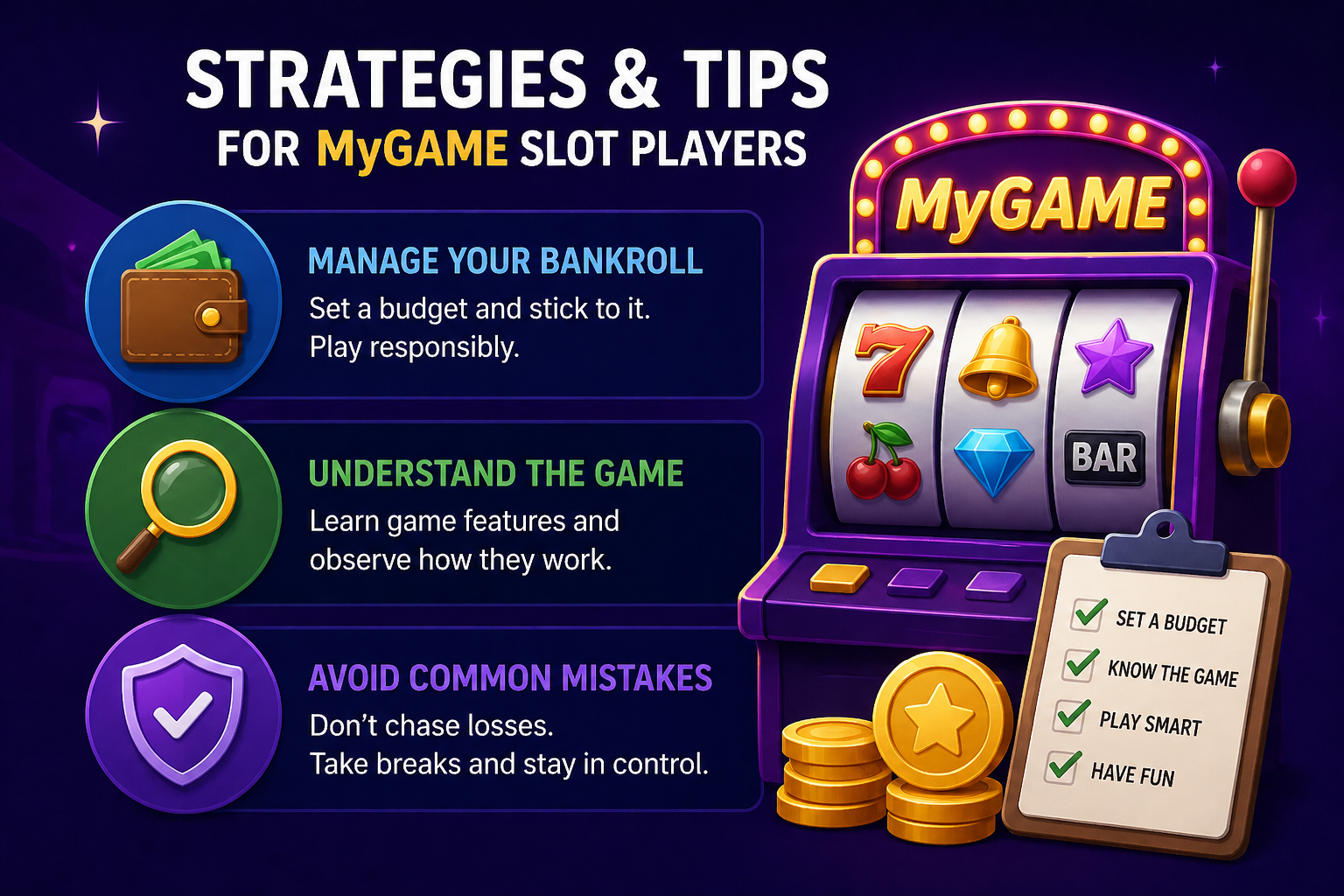 MyGame - Strategies and Tips for MyGame Slot Players - mygame88a