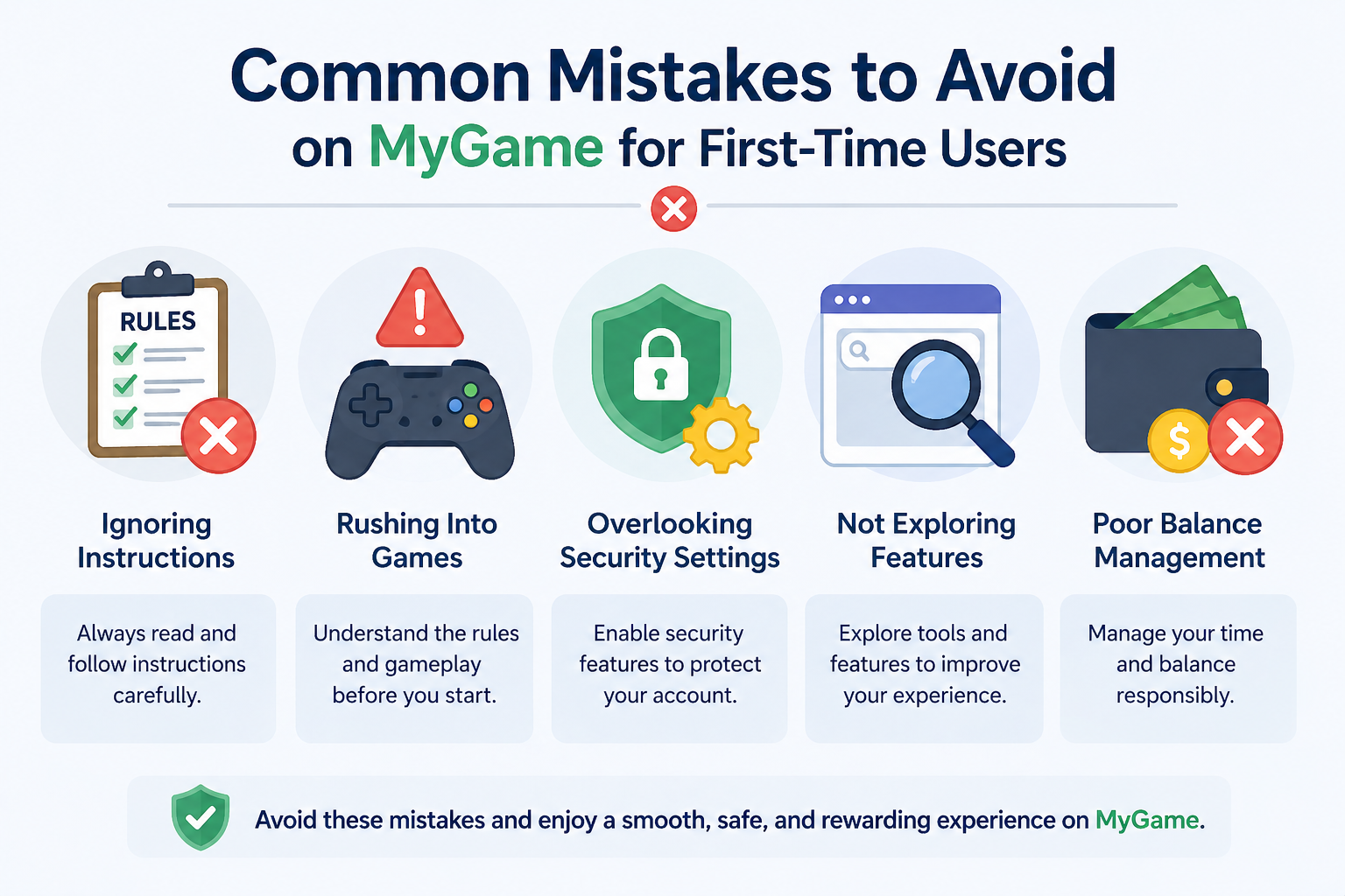 MyGame - Common Mistakes to Avoid on MyGame Website First-Time Users Journey - mygame88a