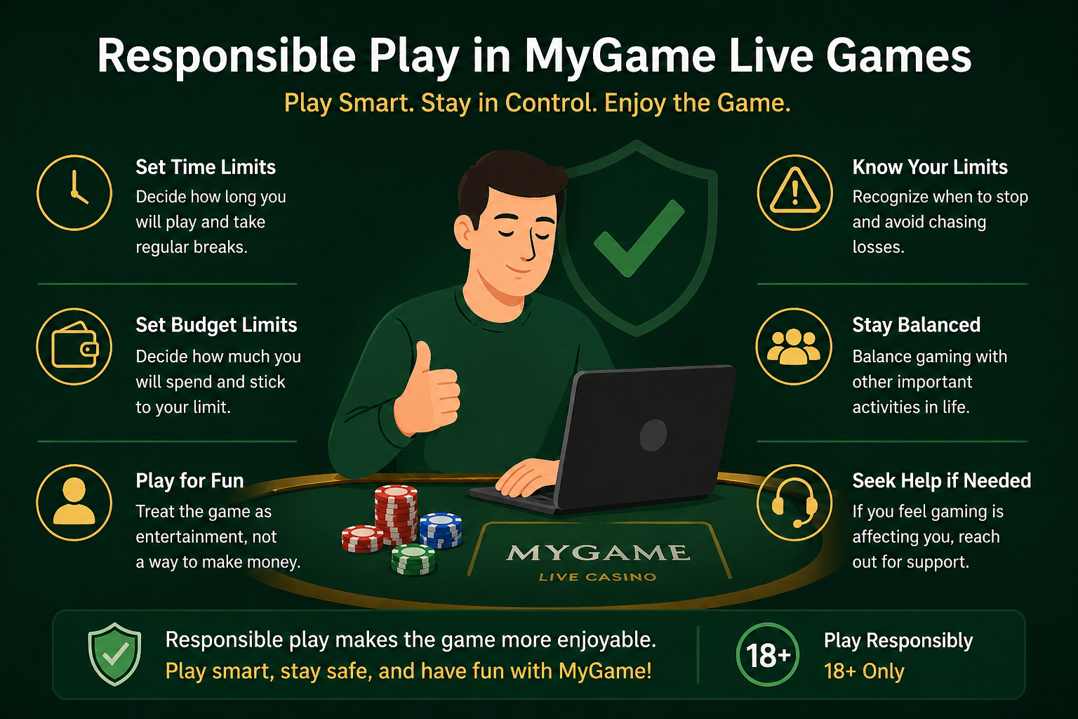 MyGame - Responsible Play Strategies for MyGame Live Games - mygame88a