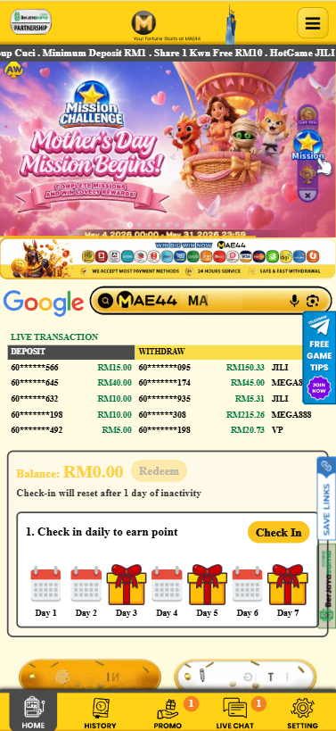 MAE44 - Homepage - mygame88a