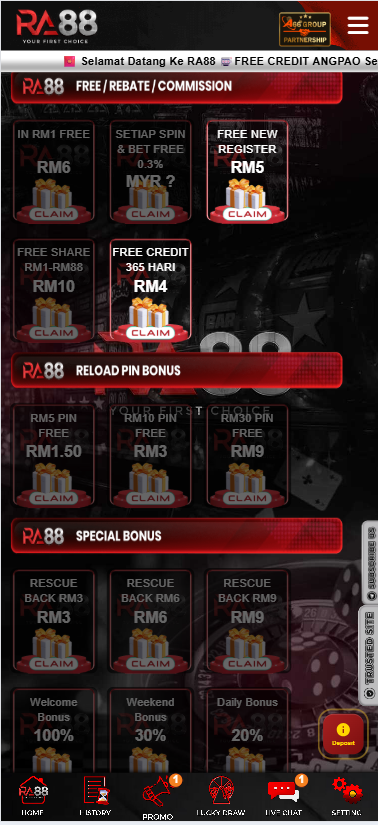RA88 - Promotion - mygame88a