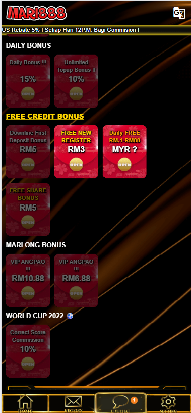 Mari888 - Promotion - mygame88a