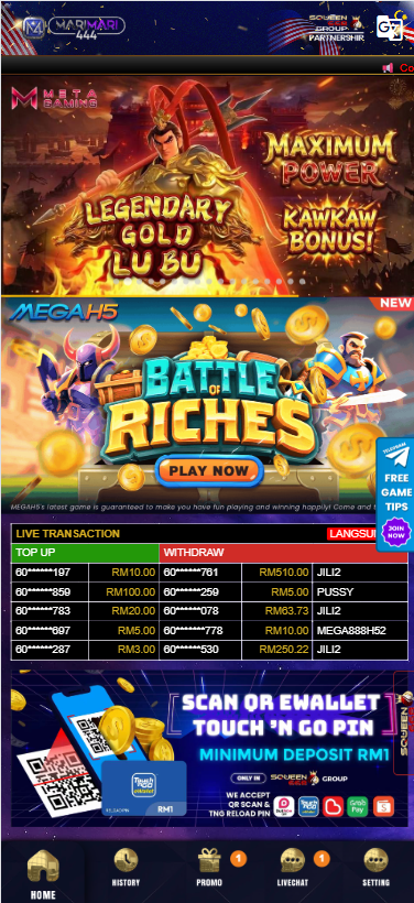 Marimari444 - Homepage - mygame88a